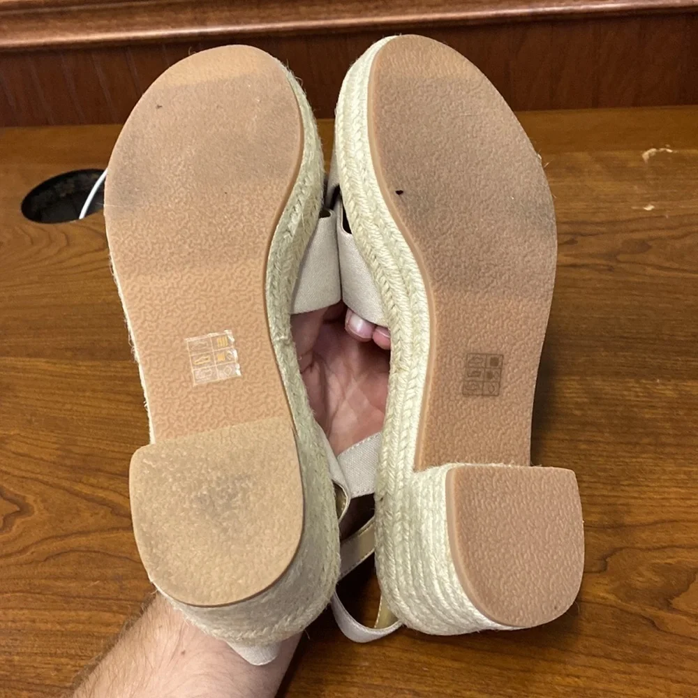 J Crew Platform espadrille sandals BN857